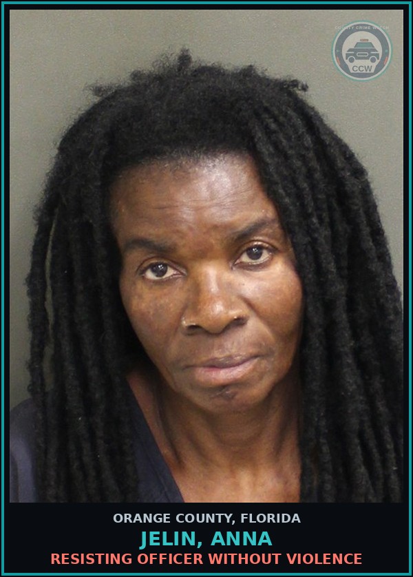 Booking mugshot of JELIN, ANNA in Orange County