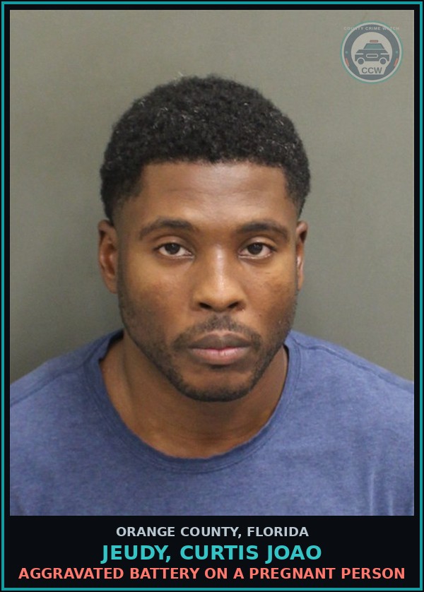 Booking mugshot of JEUDY, CURTIS JOAO in Orange County