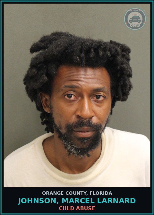 Booking mugshot of JOHNSON, MARCEL LARNARD in Orange County