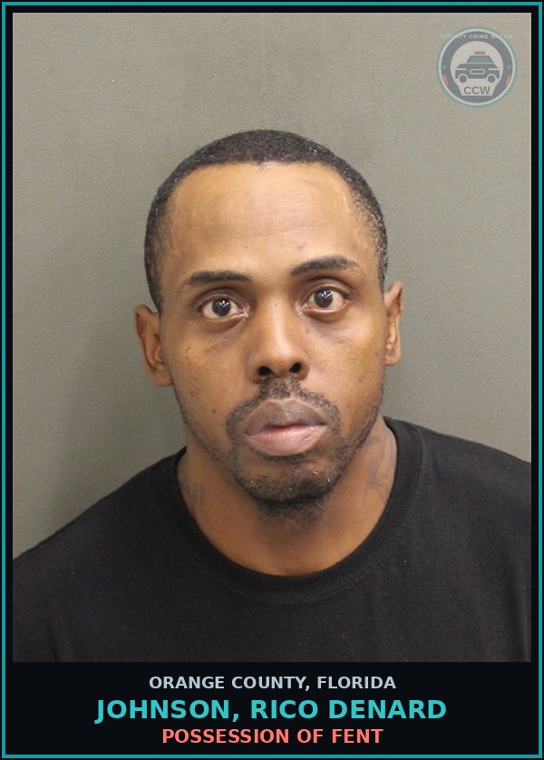 Booking mugshot of JOHNSON, RICO DENARD in Orange County