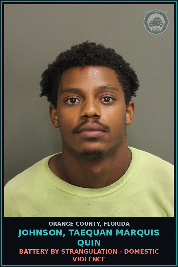 Booking mugshot of JOHNSON, TAEQUAN MARQUIS QUIN in Orange County