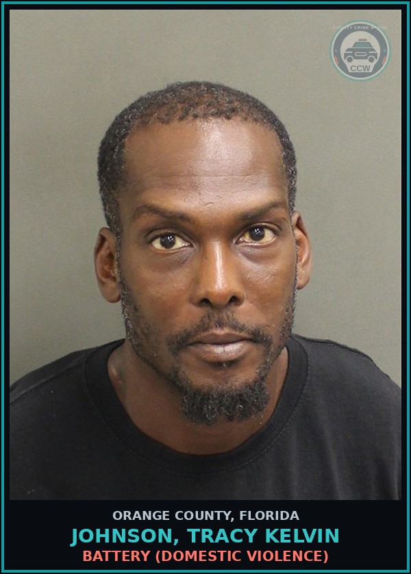 Booking mugshot of JOHNSON, TRACY KELVIN in Orange County