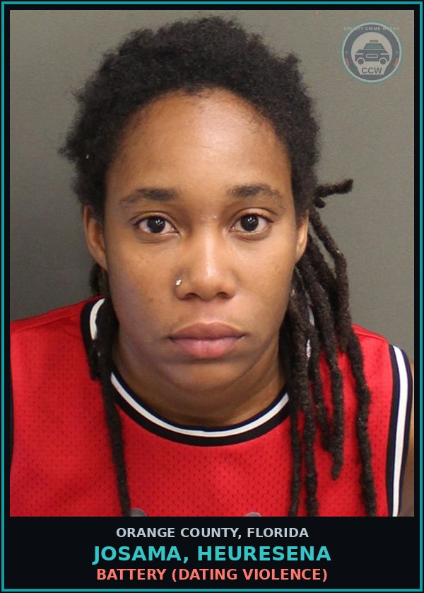 Booking mugshot of JOSAMA, HEURESENA in Orange County