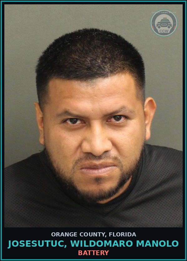 Booking mugshot of JOSESUTUC, WILDOMARO MANOLO in Orange County