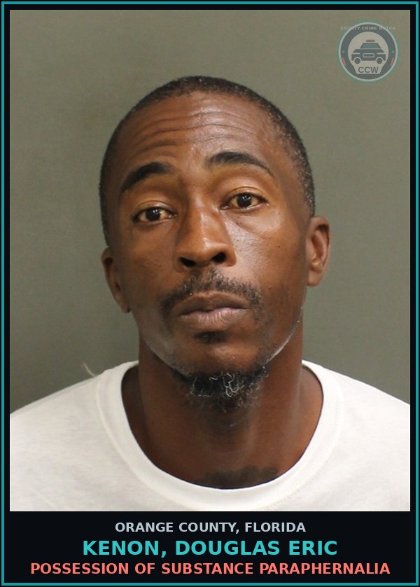 Booking mugshot of KENON, DOUGLAS ERIC in Orange County