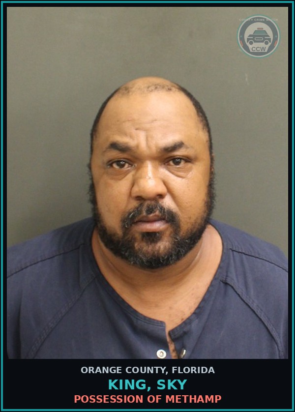 Booking mugshot of KING, SKY in Orange County