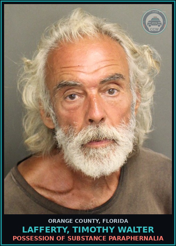 Booking mugshot of LAFFERTY, TIMOTHY WALTER in Orange County