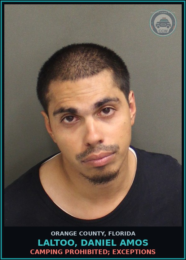 Booking mugshot of LALTOO, DANIEL AMOS in Orange County
