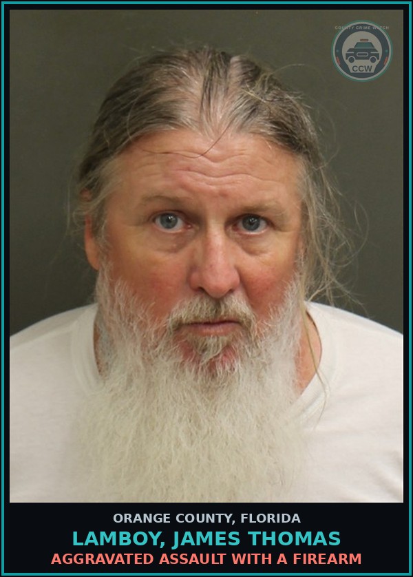 Booking mugshot of LAMBOY, JAMES THOMAS in Orange County