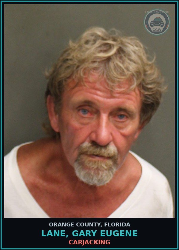 Booking mugshot of LANE, GARY EUGENE in Orange County