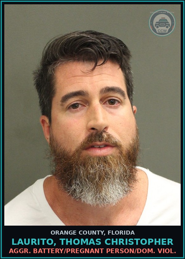 Booking mugshot of LAURITO, THOMAS CHRISTOPHER in Orange County
