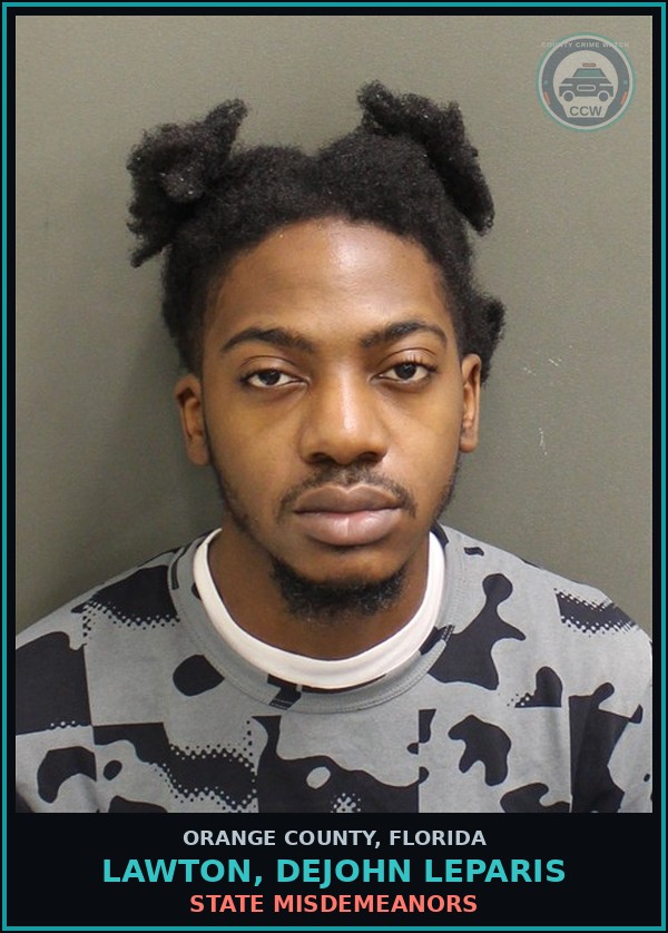 Booking mugshot of LAWTON, DEJOHN LEPARIS in Orange County