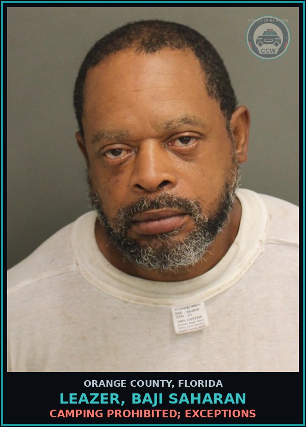 Booking mugshot of LEAZER, BAJI SAHARAN in Orange County