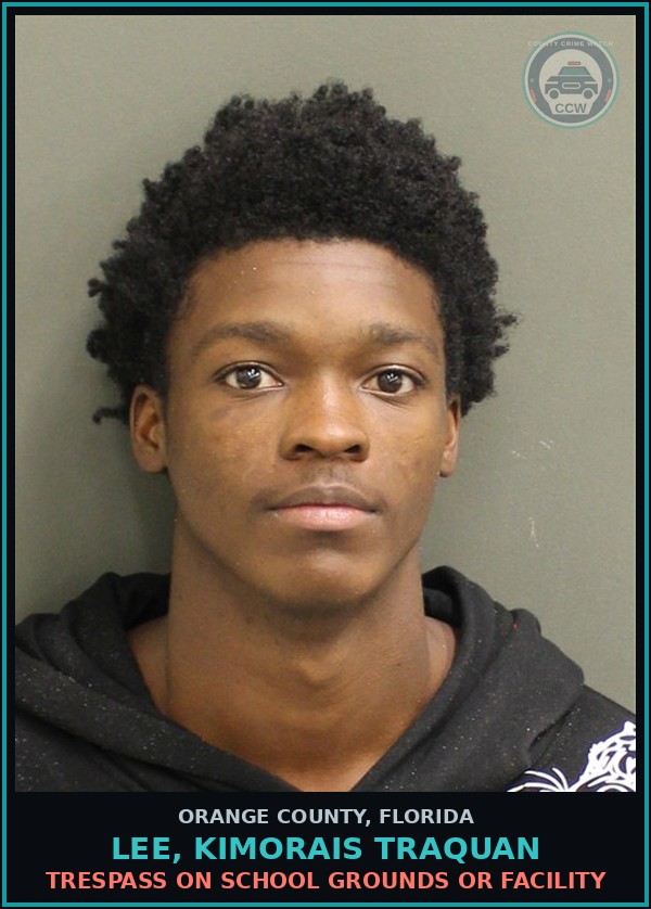 Booking mugshot of LEE, KIMORAIS TRAQUAN in Orange County