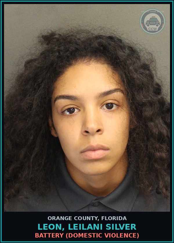 Booking mugshot of LEON, LEILANI SILVER in Orange County
