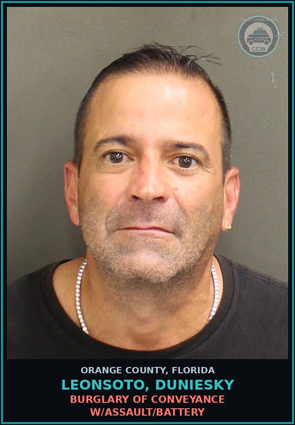 Booking mugshot of LEONSOTO, DUNIESKY in Orange County
