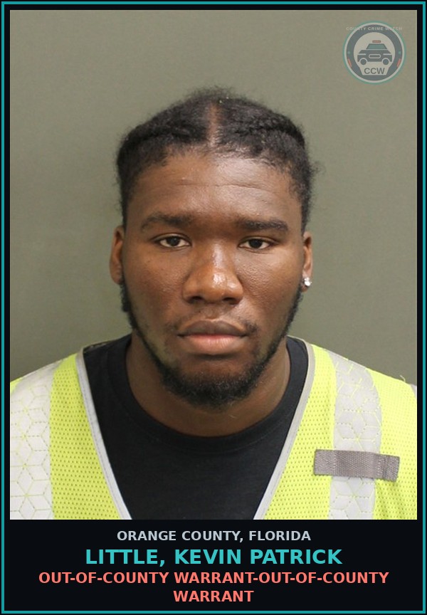 Booking mugshot of LITTLE, KEVIN PATRICK in Orange County