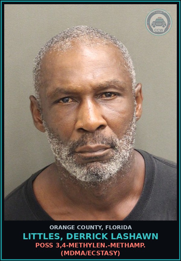 Booking mugshot of LITTLES, DERRICK LASHAWN in Orange County