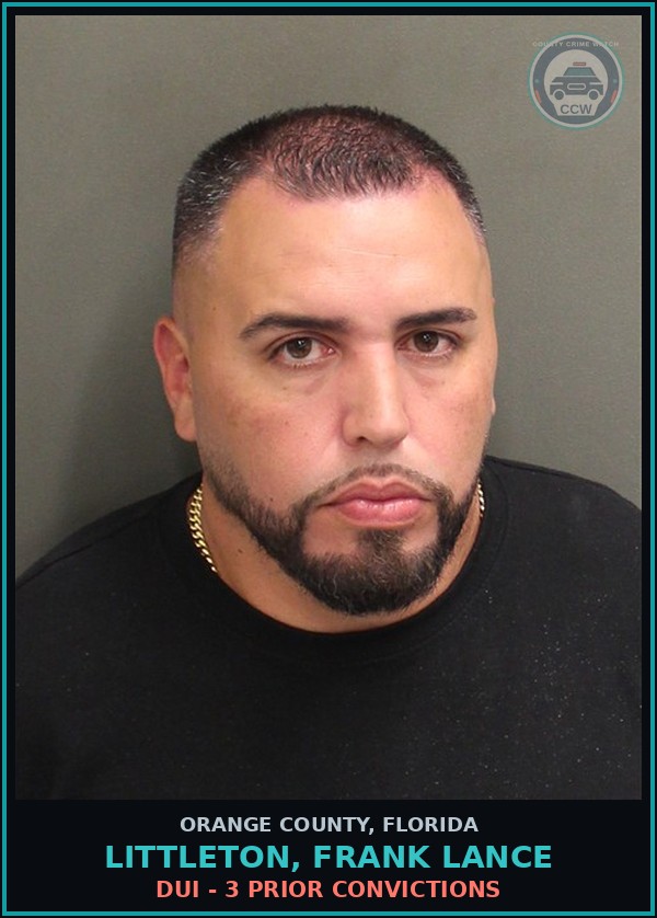 Booking mugshot of LITTLETON, FRANK LANCE in Orange County