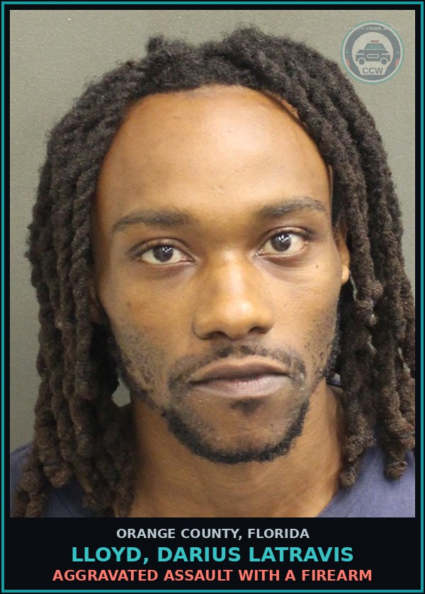 Booking mugshot of LLOYD, DARIUS LATRAVIS in Orange County