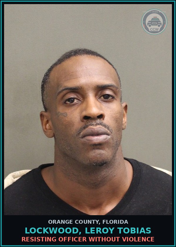 Booking mugshot of LOCKWOOD, LEROY TOBIAS in Orange County