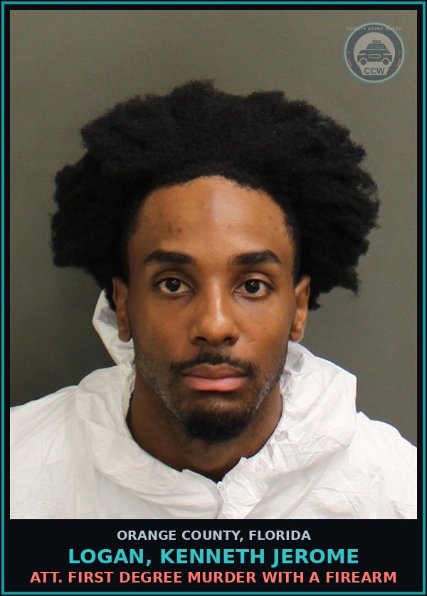 Booking mugshot of LOGAN, KENNETH JEROME in Orange County