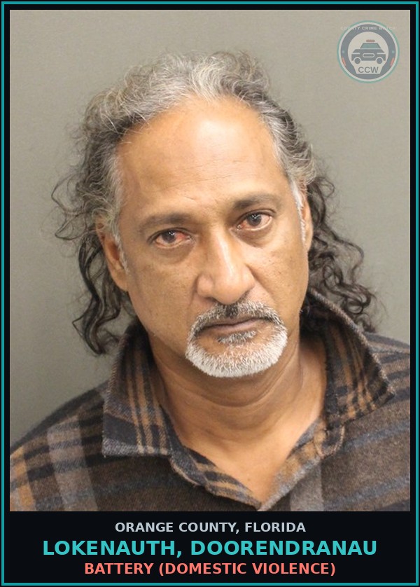 Booking mugshot of LOKENAUTH, DOORENDRANAU in Orange County
