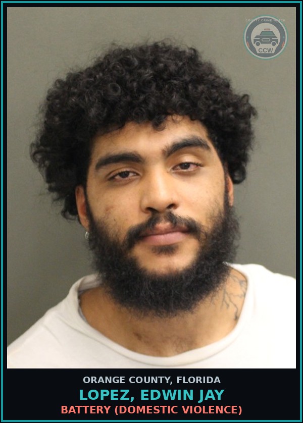 Booking mugshot of LOPEZ, EDWIN JAY in Orange County
