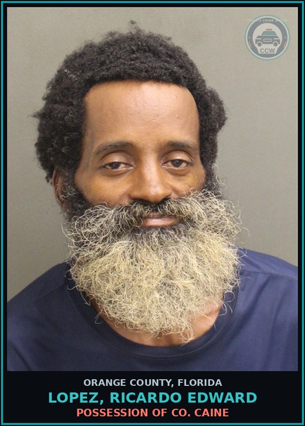 Booking mugshot of LOPEZ, RICARDO EDWARD in Orange County