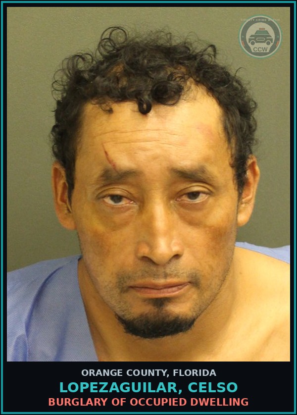 Booking mugshot of LOPEZAGUILAR, CELSO in Orange County