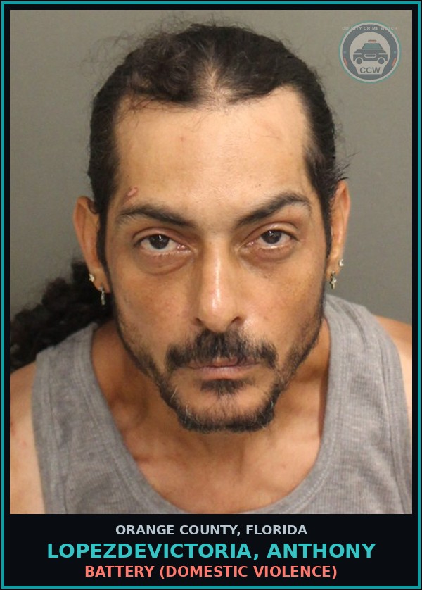 Booking mugshot of LOPEZDEVICTORIA, ANTHONY in Orange County