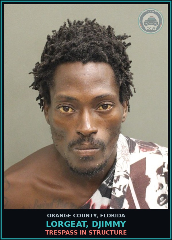 Booking mugshot of LORGEAT, DJIMMY in Orange County