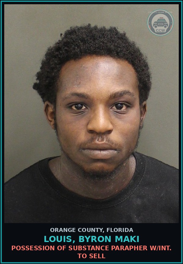 Booking mugshot of LOUIS, BYRON MAKI in Orange County