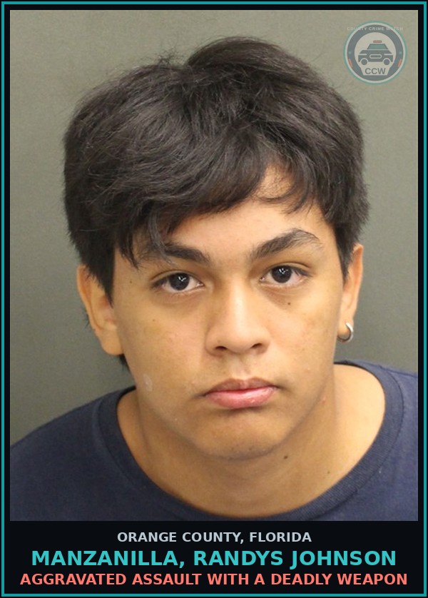 Booking mugshot of MANZANILLA, RANDYS JOHNSON in Orange County