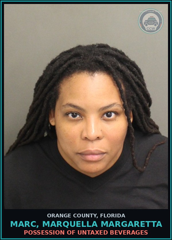Booking mugshot of MARC, MARQUELLA MARGARETTA in Orange County
