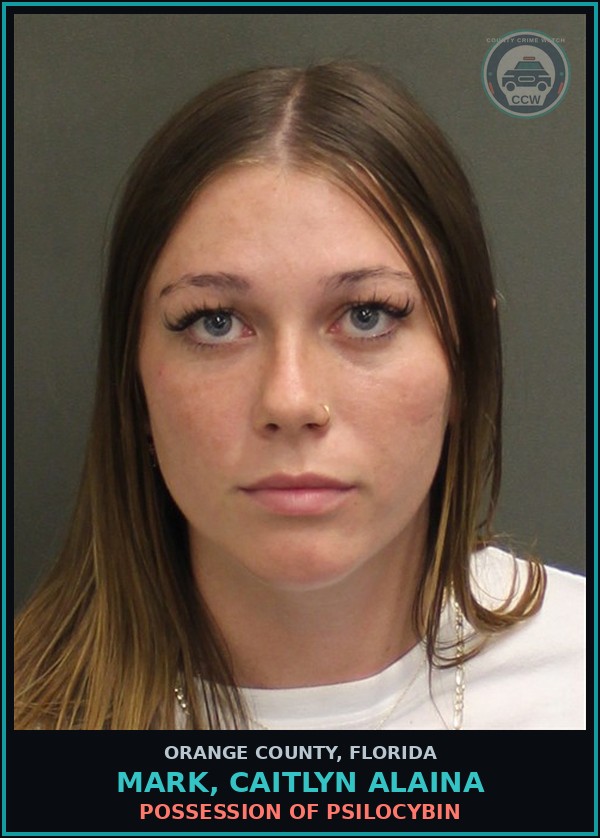 Booking mugshot of MARK, CAITLYN ALAINA in Orange County