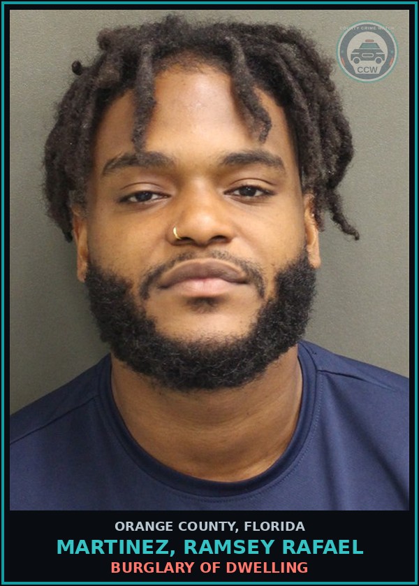 Booking mugshot of MARTINEZ, RAMSEY RAFAEL in Orange County