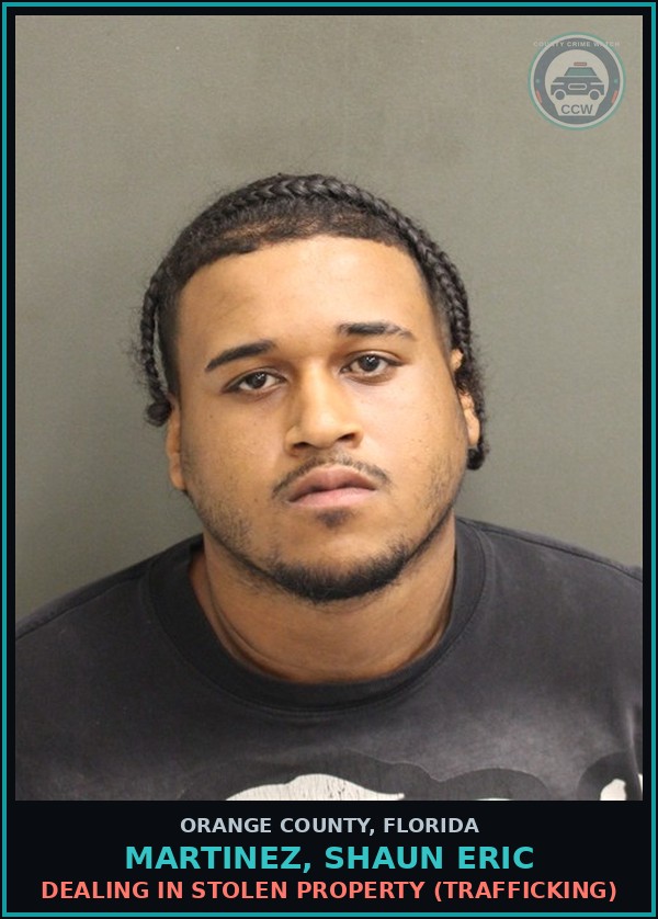Booking mugshot of MARTINEZ, SHAUN ERIC in Orange County