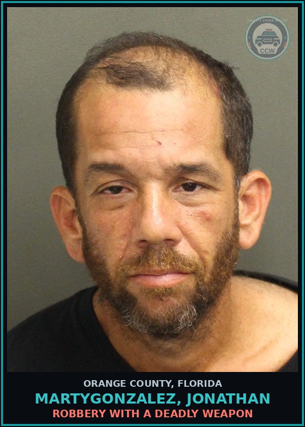 Booking mugshot of MARTYGONZALEZ, JONATHAN in Orange County