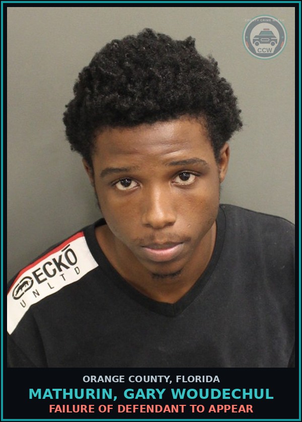 Booking mugshot of MATHURIN, GARY WOUDECHUL in Orange County
