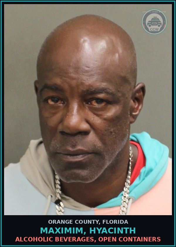 Booking mugshot of MAXIMIM, HYACINTH in Orange County