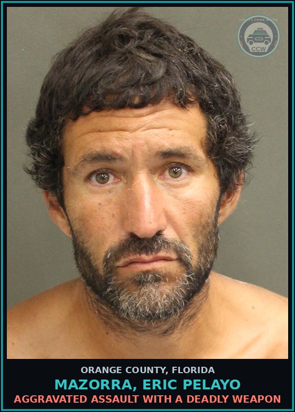 Booking mugshot of MAZORRA, ERIC PELAYO in Orange County