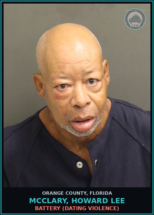 Booking mugshot of MCCLARY, HOWARD LEE in Orange County