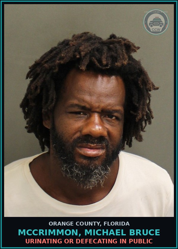 Booking mugshot of MCCRIMMON, MICHAEL BRUCE in Orange County