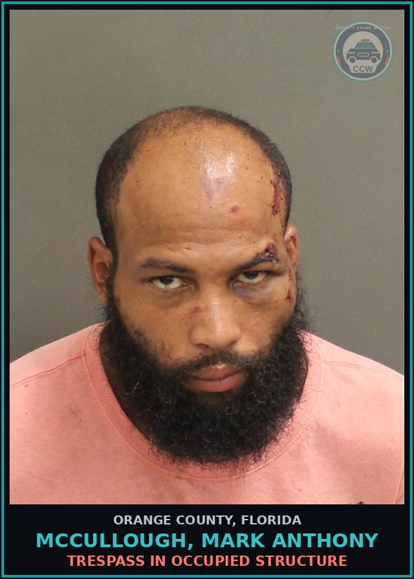 Booking mugshot of MCCULLOUGH, MARK ANTHONY in Orange County