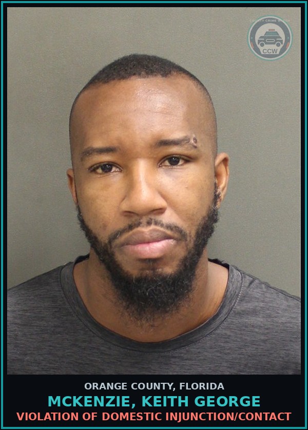 Booking mugshot of MCKENZIE, KEITH GEORGE in Orange County