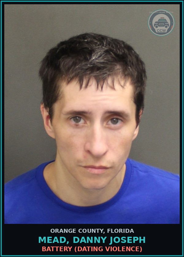 Booking mugshot of MEAD, DANNY JOSEPH in Orange County