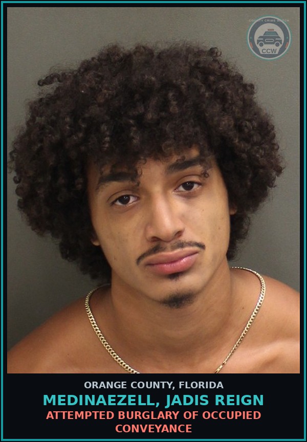 Booking mugshot of MEDINAEZELL, JADIS REIGN in Orange County