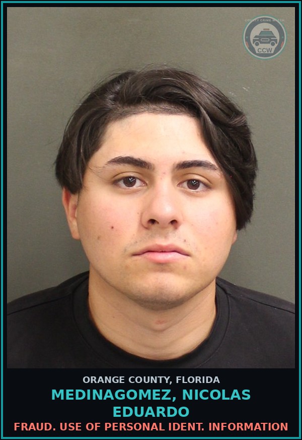 Booking mugshot of MEDINAGOMEZ, NICOLAS EDUARDO in Orange County