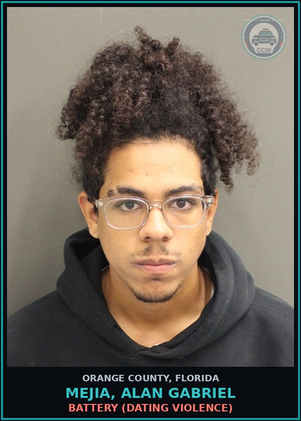 Booking mugshot of MEJIA, ALAN GABRIEL in Orange County